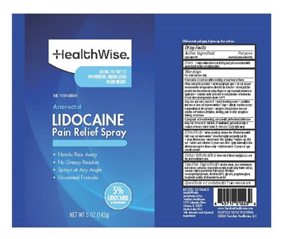 Label (92 59122 1025 Can Lbl Lidocaine Spray For Daily Med)